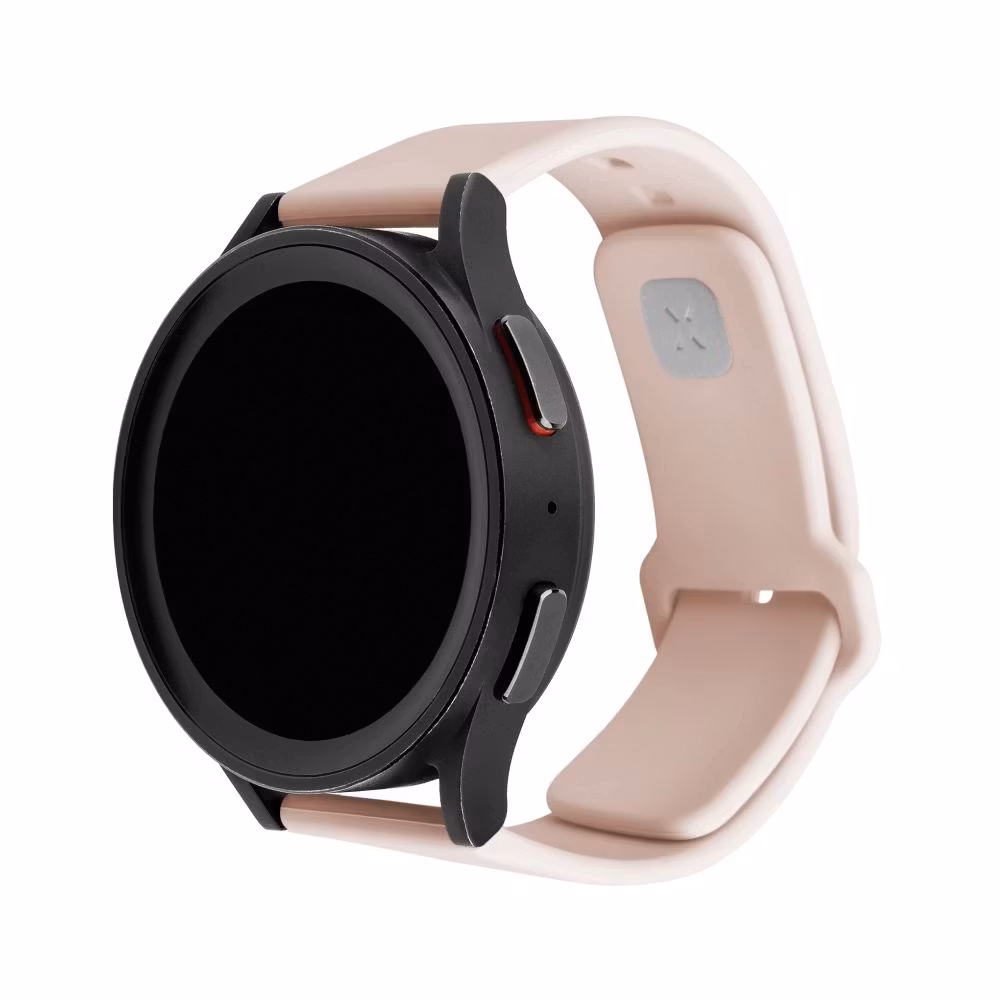 FIXED Silikonrem för Smartwatch Universal 22 mm Rosa