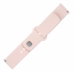 FIXED Silikonrem för Smartwatch Universal 22 mm Rosa