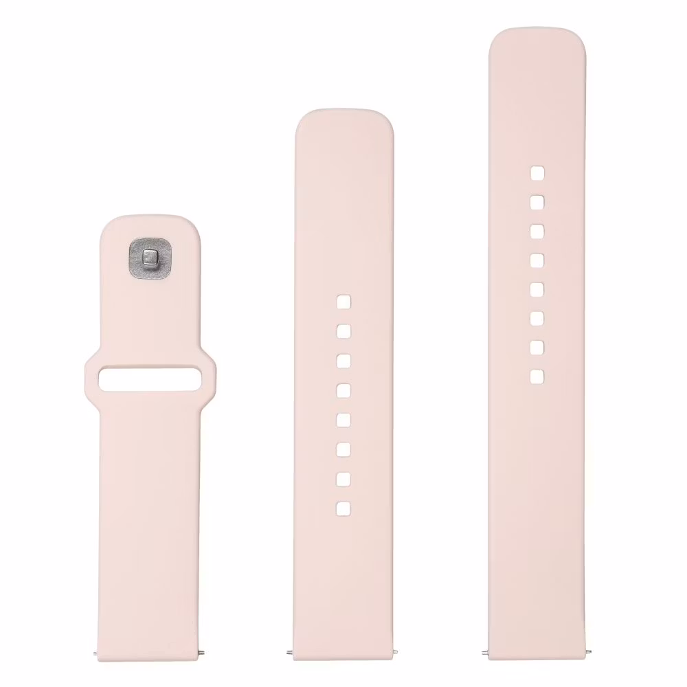 FIXED Silikonrem för Smartwatch Universal 22 mm Rosa
