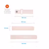 FIXED Silikonrem för Smartwatch Universal 22 mm Rosa