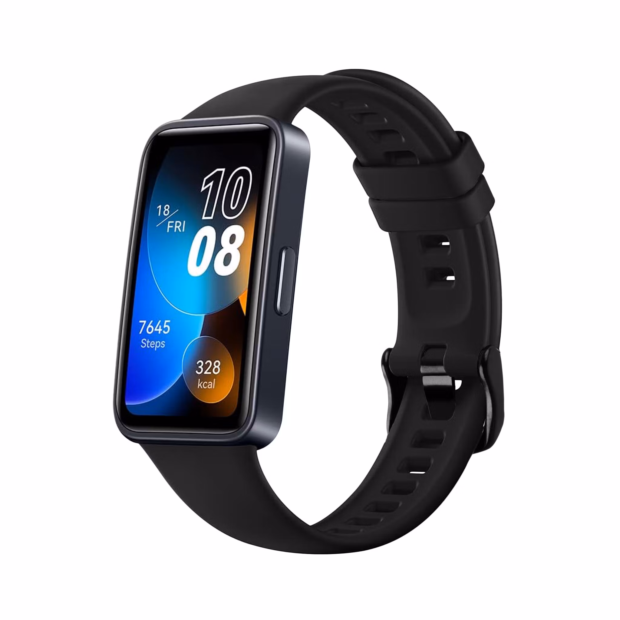 FIXED Silikonrem för Huawei Band 8/9 Svart