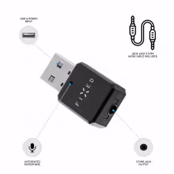 FIXED SIGNAL Bluetooth Audio Receiver 3.5 mm Svart