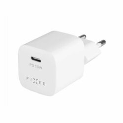 FIXED Super Snabb Mini Hemladdare USB-C PD 30W Vit