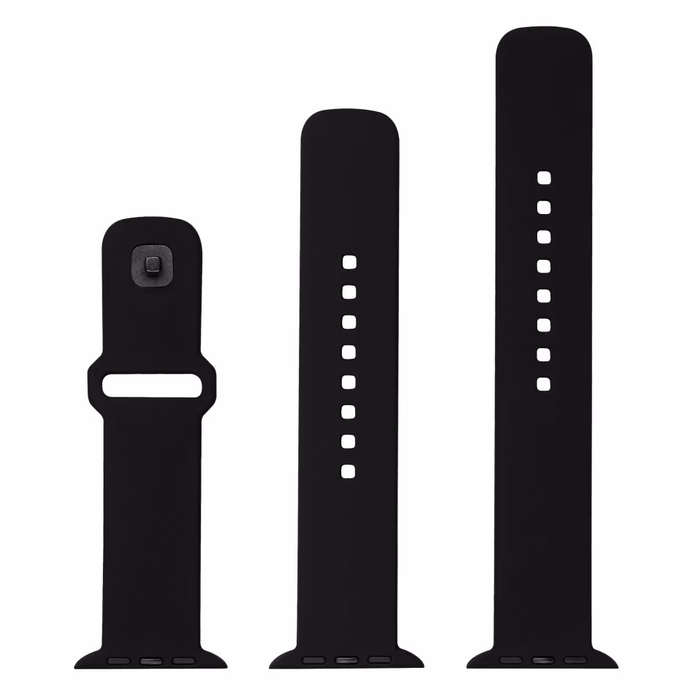 FIXED Silikonrem SET för Apple Watch Ultra-2/49mm Svart