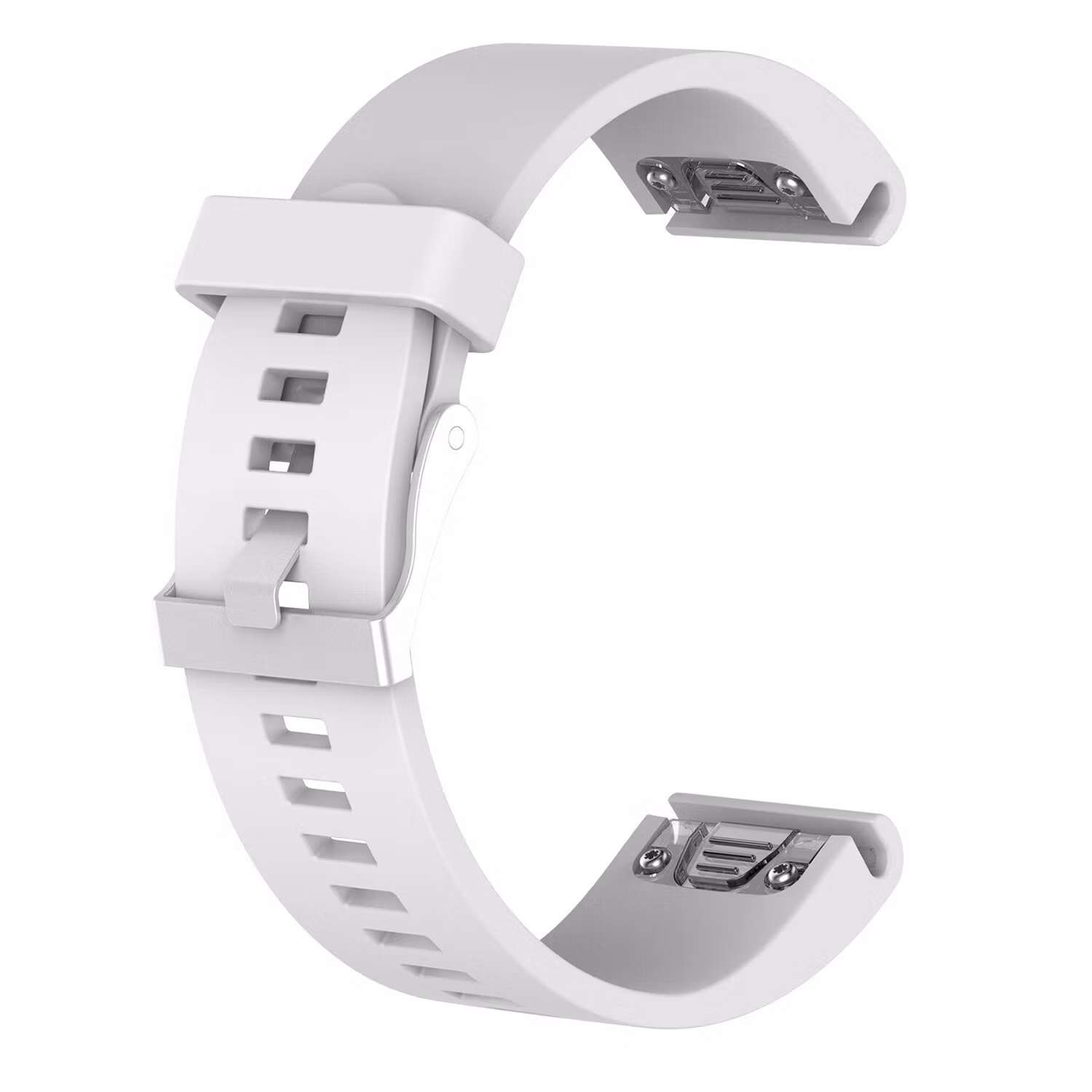 FIXED Silikonrem för Garmin QuickFit 20 mm Vit