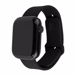 FIXED Silikonrem SET för Apple Watch 38/40/41mm Svart