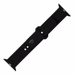 FIXED Silikonrem SET för Apple Watch 38/40/41mm Svart
