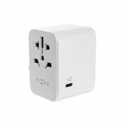 FIXED Reseadapter/laddare USB-C/USB-A 30W EU/UK/USA/AUS