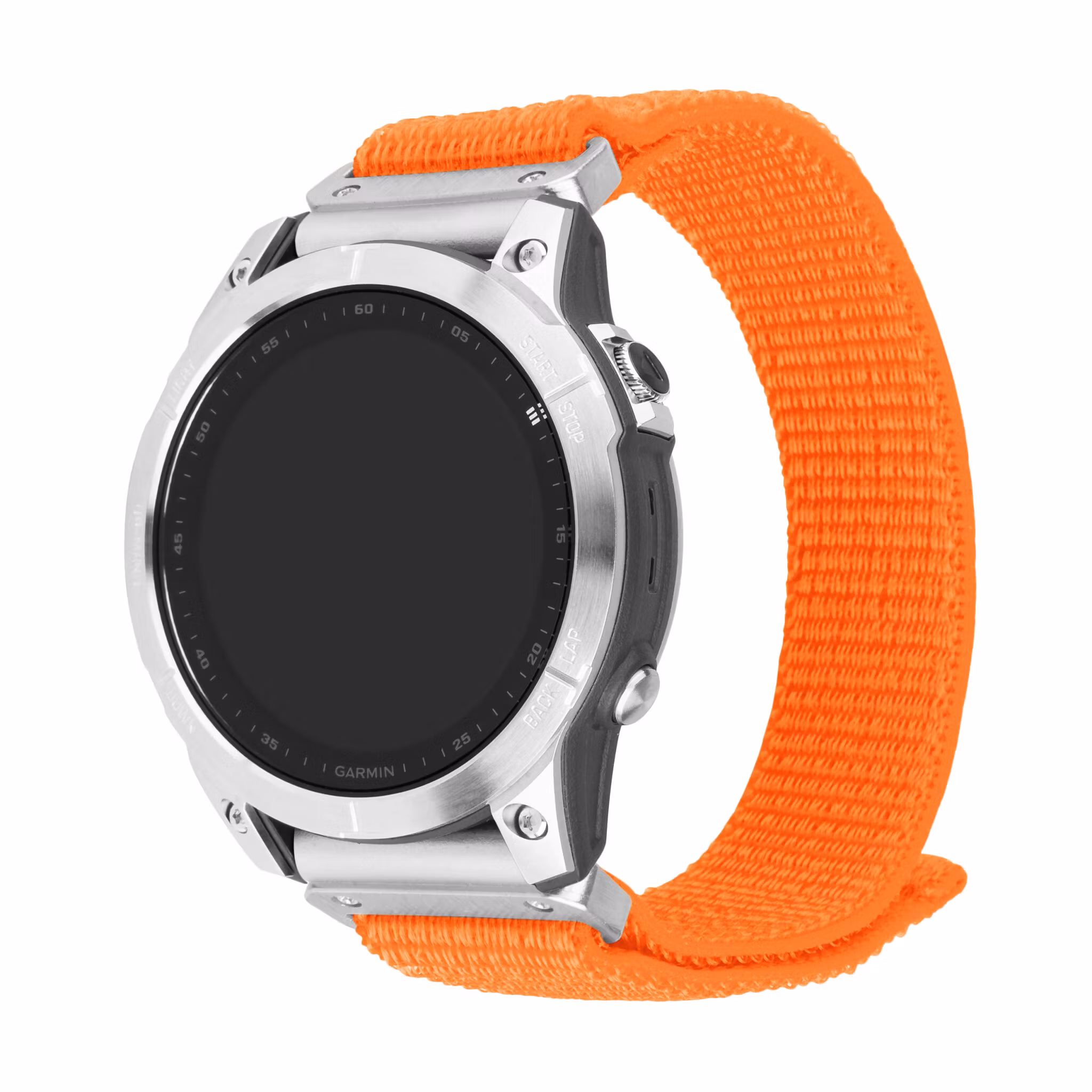 FIXED Nylonrem för Garmin QuickFit 26mm Orange