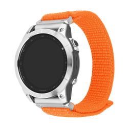FIXED Nylonrem för Garmin QuickFit 26mm Orange