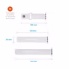 FIXED Silikonrem SET för Apple Watch Ultra-2/49mm Vit