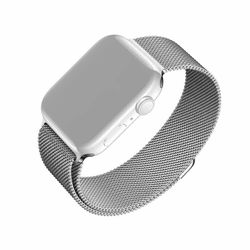 FIXED Mesh metallrem för Apple Watch 38/40/41mm Silver