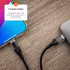 FIXED LED Laddningsdisplay USB-C/C 100W kabel 1.2m Svart