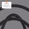 FIXED LED Laddningsdisplay USB-C/C 100W kabel 1.2m Svart