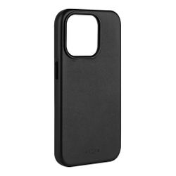 FIXED MagLeather skyddsskal iPhone 16 Pro Svart