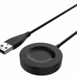 FIXED USB-A Laddningskabel Huawei Watch GT-serien Svart