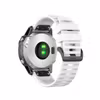 FIXED Silikonrem för Garmin QuickFit 22 mm Vit