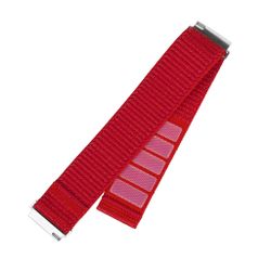 FIXED Nylonrem för Smartwatch Universal 22 mm Röd