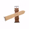 FIXED Äkta läderrem för Apple Watch 42/44/45/49mm Brun
