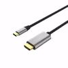 FIXED USB-C / HDMI 4K/60 Hz USB 3.1 Gen2 kabel 2m Svart