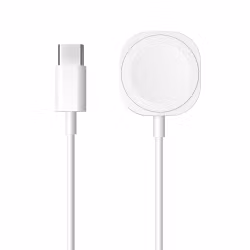 FIXED USB-C Laddkabel för Apple Watch Vit