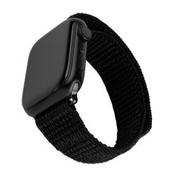 FIXED Nylonrem för Apple Watch 42/44/45mm Svart