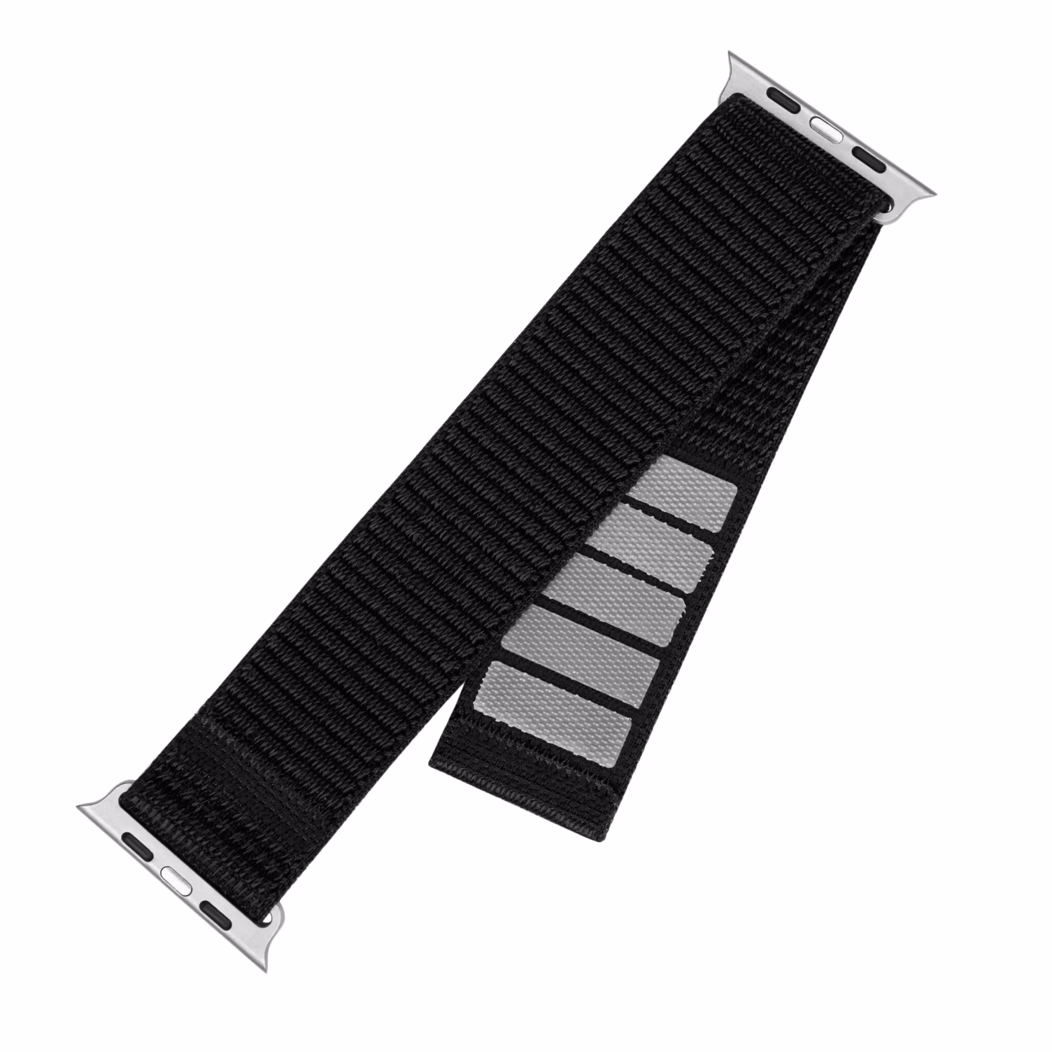 FIXED Nylonrem för Apple Watch 42/44/45mm Svart