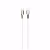 FIXED METAL 100W USB-C/C flätad kabel 1.2m Vit