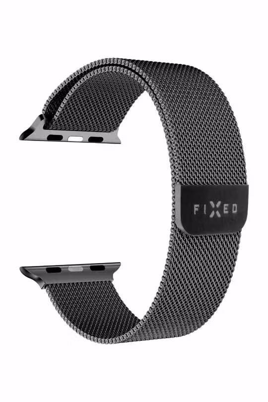 FIXED Mesh metallrem för Apple Watch 38/40/41mm Svart
