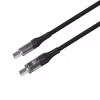 FIXED LED Laddningsdisplay USB-C/C 100W kabel 2m Svart