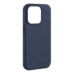 FIXED MagLeather skyddsskal iPhone 16 Pro Max Blå