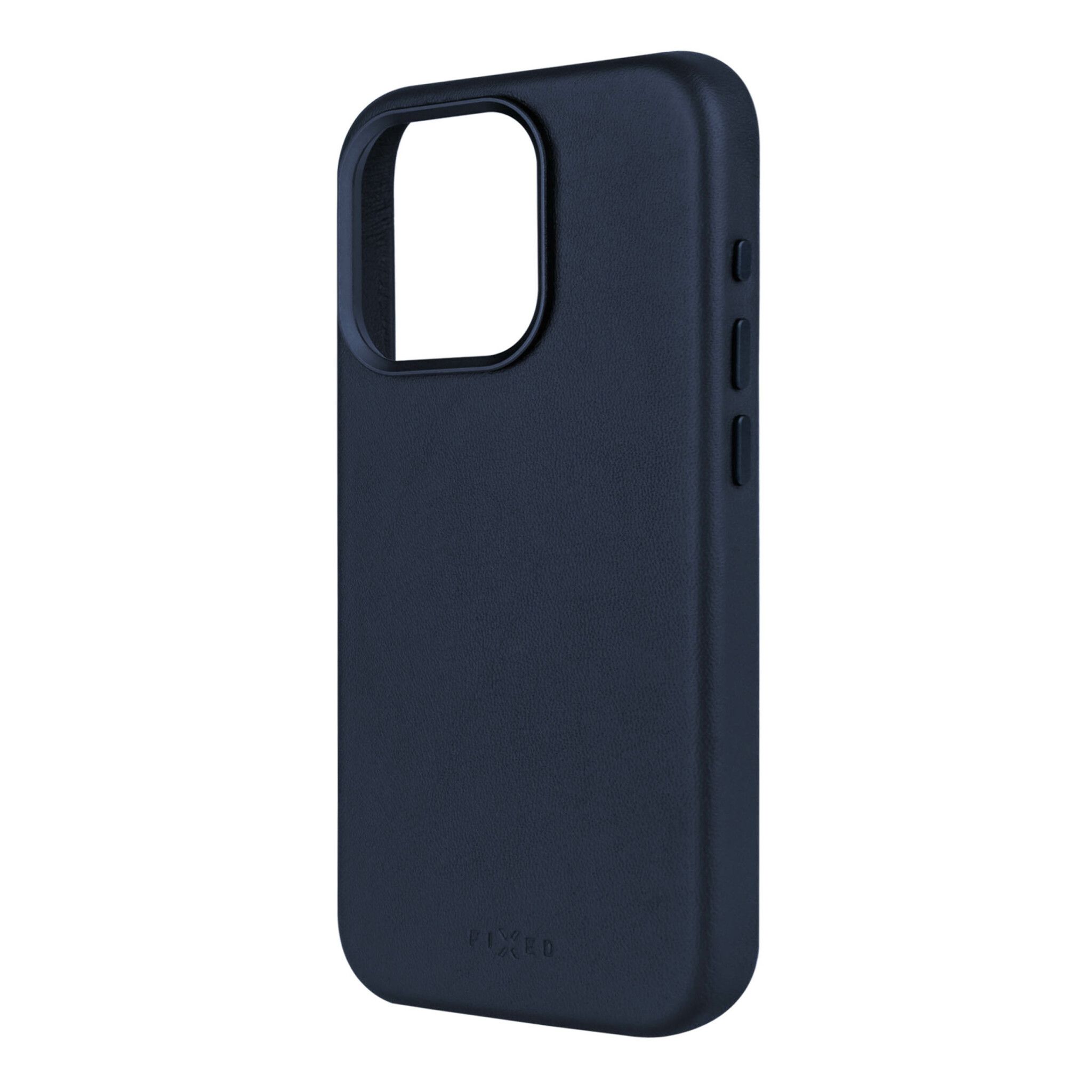 FIXED MagLeather skyddsskal iPhone 16 Pro Max Blå