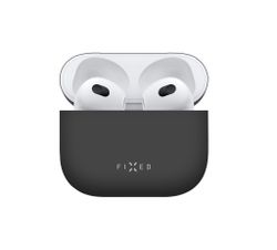 FIXED Silky Silikonofdral för Apple Airpods 3 Svart