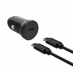 FIXED Snabb Billaddare USB-C 20W PD + USB-C kabel 1m