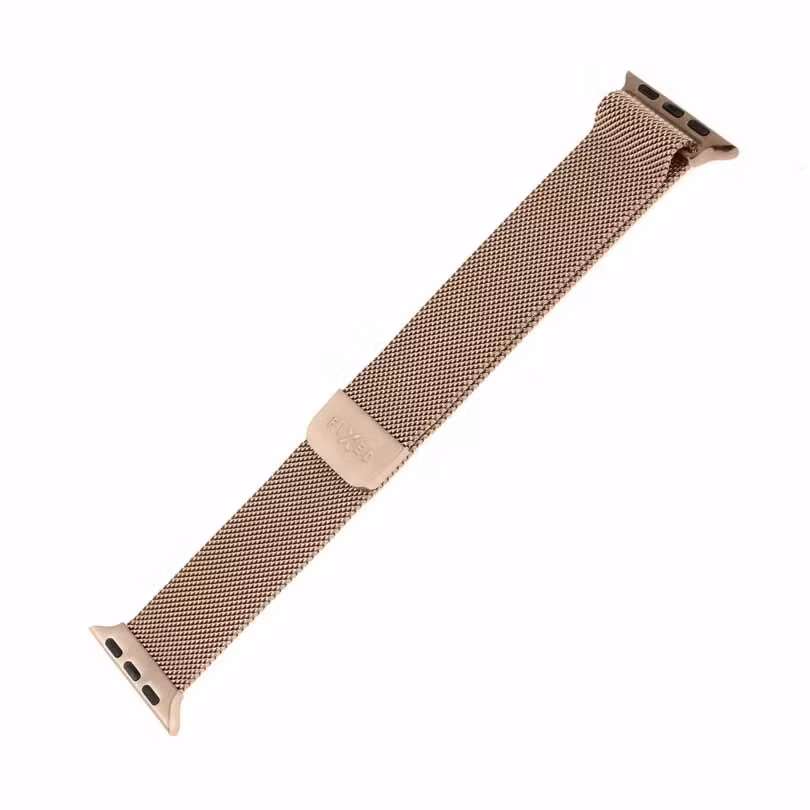 FIXED Mesh metallrem för Apple Watch 38/40/41mm RosaGuld
