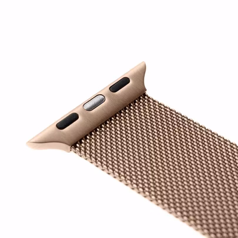 FIXED Mesh metallrem för Apple Watch 38/40/41mm RosaGuld
