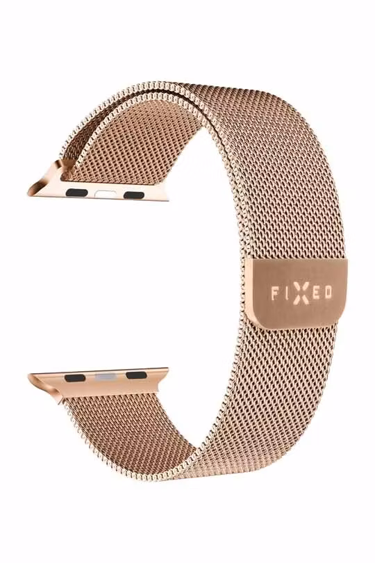 FIXED Mesh metallrem för Apple Watch 38/40/41mm RosaGuld