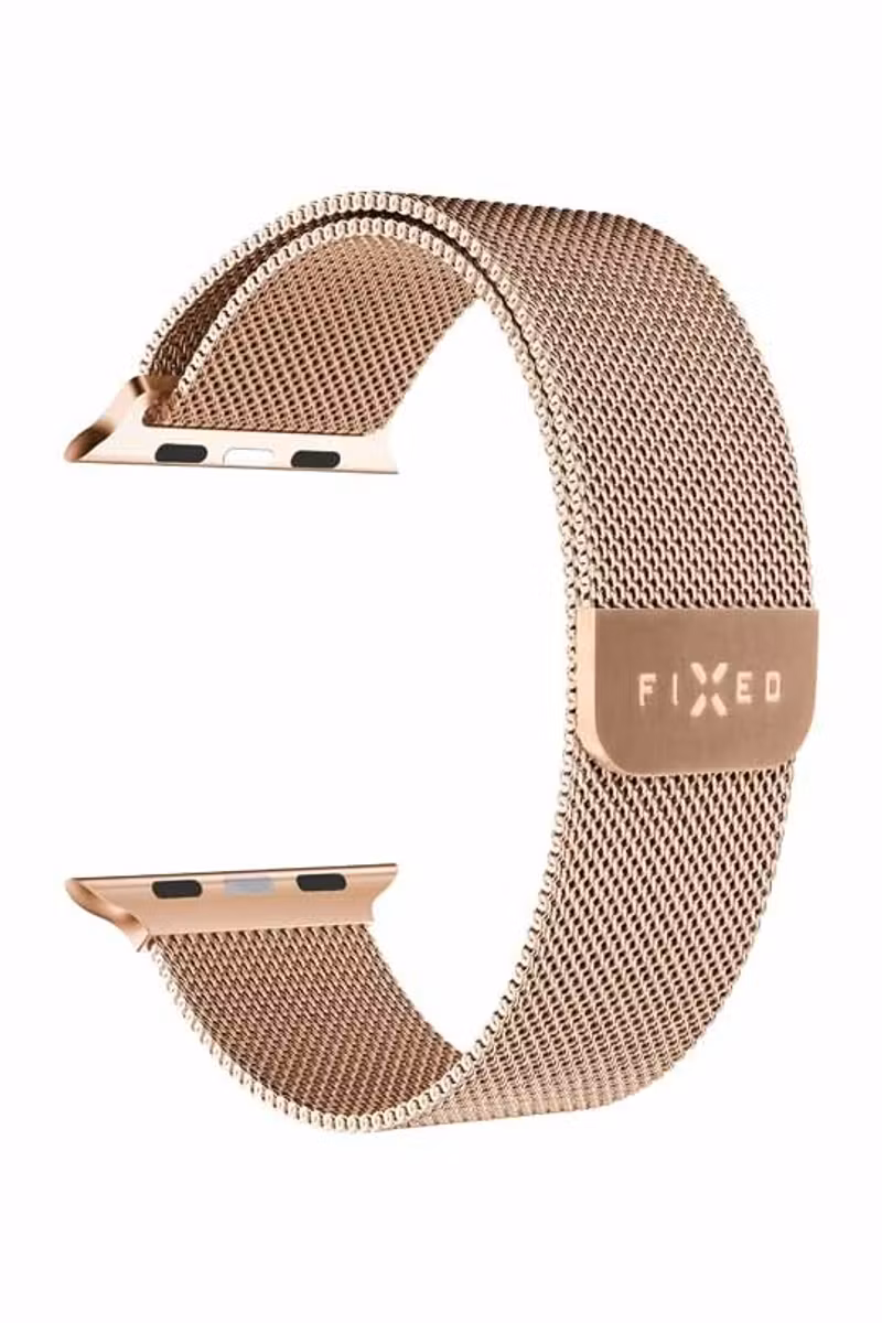 FIXED Mesh metallrem för Apple Watch 38/40/41mm RosaGuld