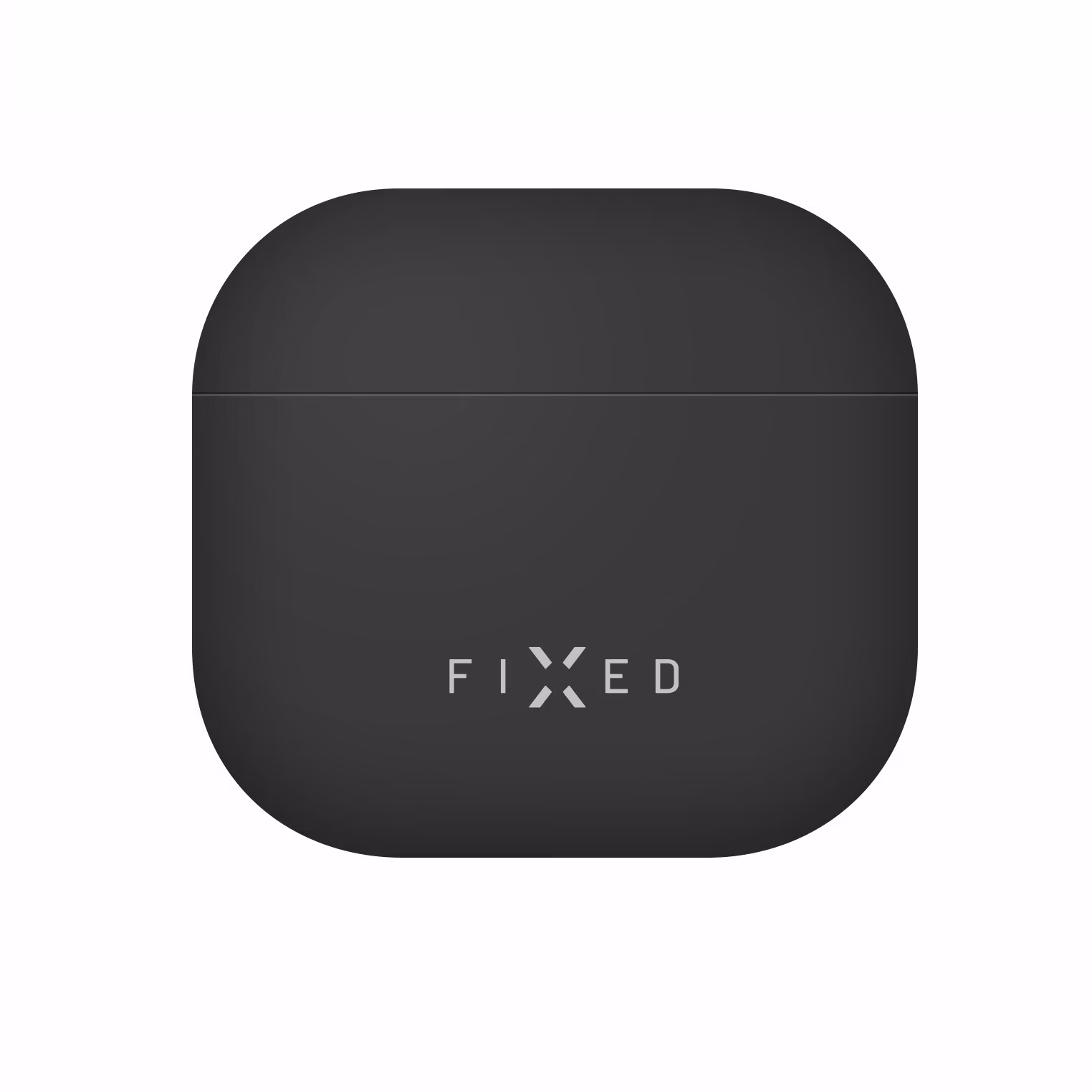FIXED Silky Silikonofdral för Apple AirPods 4/4 ANC Svart