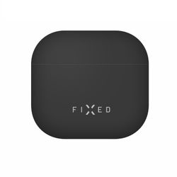 FIXED Silky Silikonofdral för Apple AirPods 4/4 ANC Svart