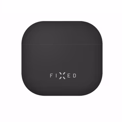 FIXED Silky Silikonofdral för Apple AirPods 4/4 ANC Svart