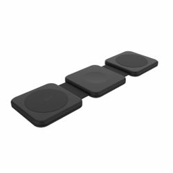 FIXED Flex Samsung 3i1 vikbar trådlös laddare Svart