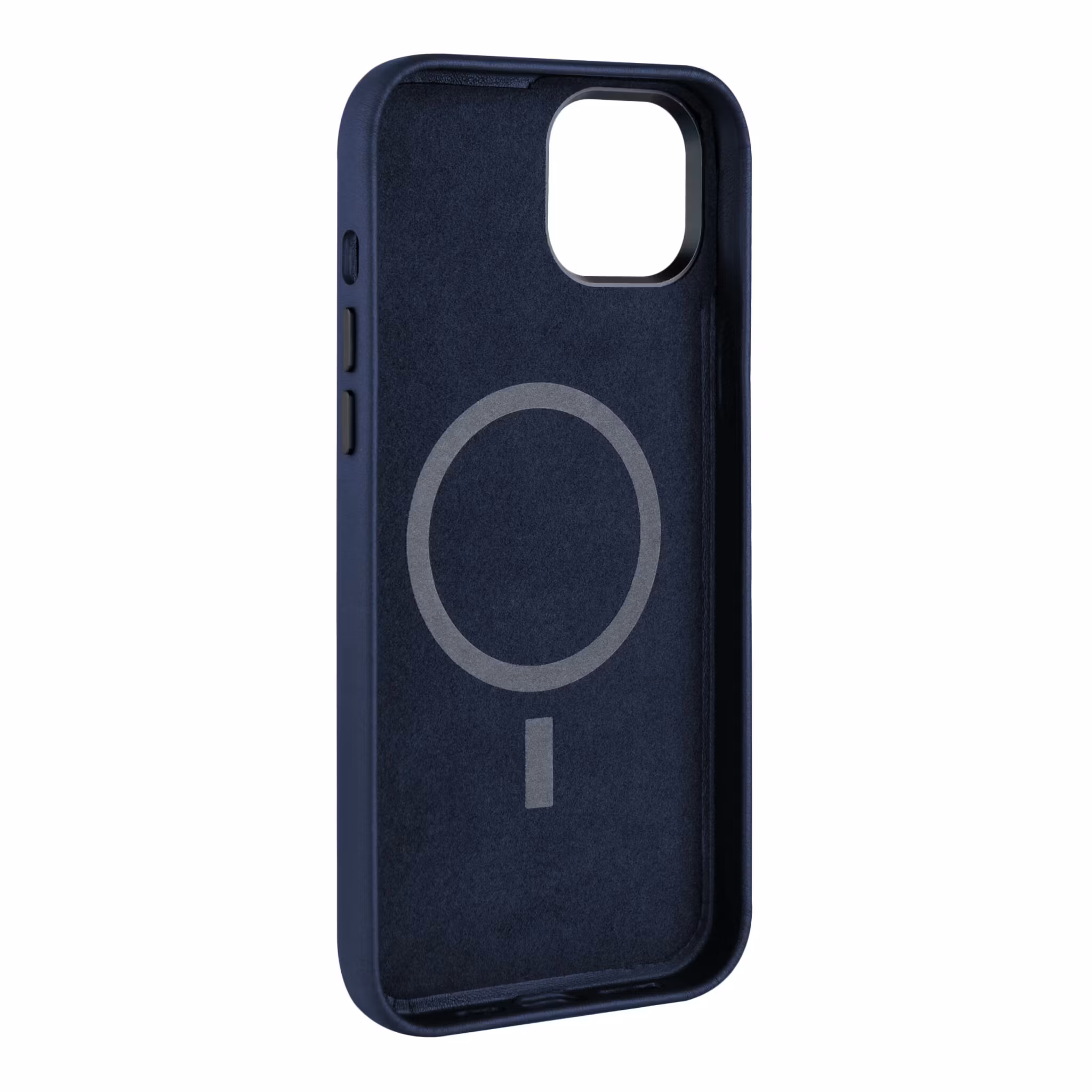 FIXED MagLeather skyddsskal iPhone 16 Blå