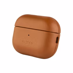 FIXED Äkta läderfodral för Airpods Pro 2 Brun
