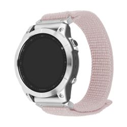 FIXED Nylonrem Garmin QuickFit 22 mm Rosa Guld