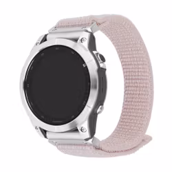 FIXED Nylonrem Garmin QuickFit 22 mm Rosa Guld