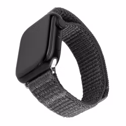 FIXED Nylonrem för Apple Watch 42/44/45mm Mörkgrå