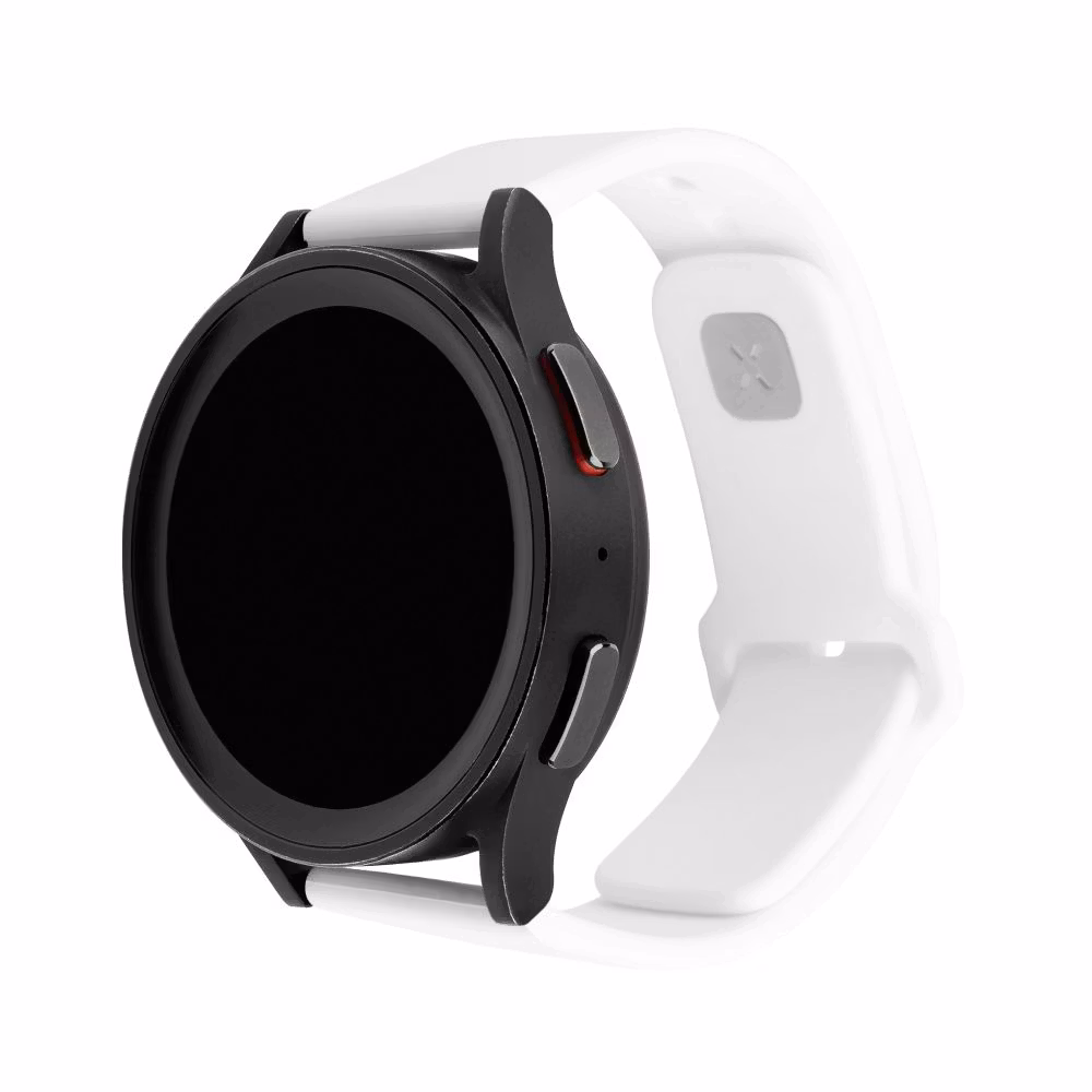 FIXED Silikonrem för Smartwatch Universal 22 mm Vit