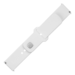 FIXED Silikonrem för Smartwatch Universal 22 mm Vit