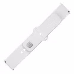 FIXED Silikonrem för Smartwatch Universal 22 mm Vit